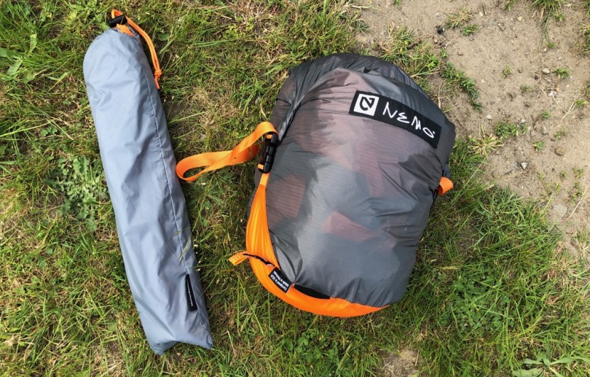 nemo tenshi - the tenshi isn't quite as compact as the tiniest bivy-tents but...