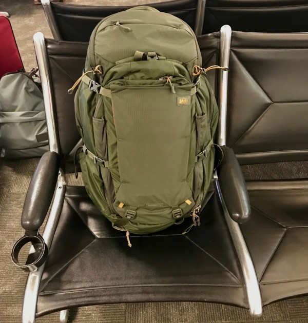 rei co-op ruckpack 65 - we brought the pack on multiple flights, and we appreciated the...