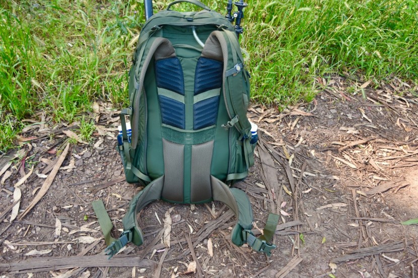 rei co-op ruckpack 65 - the suspensions system is very simple and while not uncomfortable...