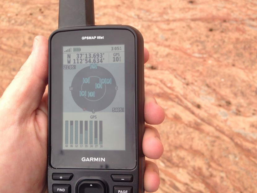 garmin gpsmap 66st - this was was the only unit we tested that included the european...