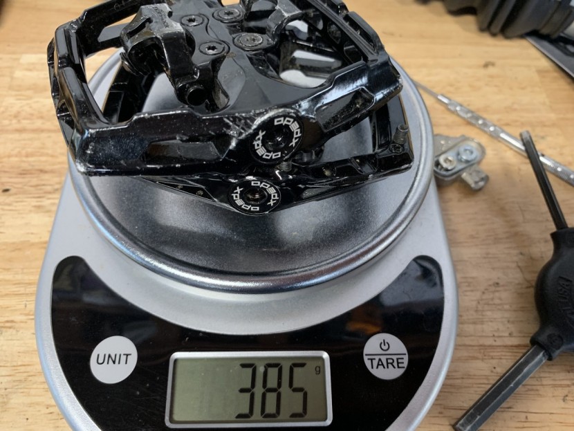 xpedo ambix - the xpedo weighed in at 384 grams before testing, looks like we've...