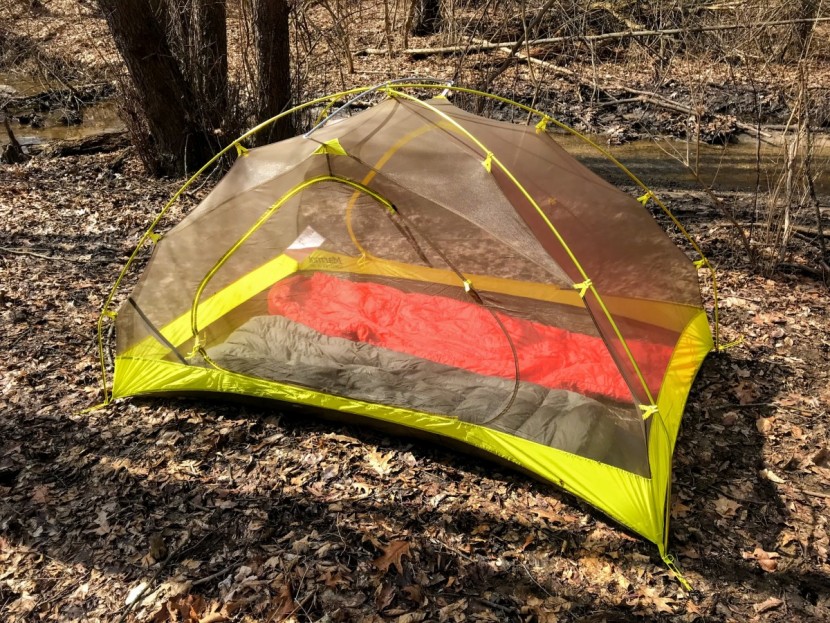 marmot tungsten ul2 - with its simple pole design, this tent goes up in a matter of minutes.