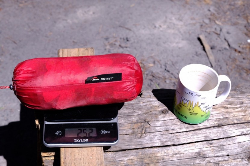 bivy sack - while the msr pro weighs a bit more than the sol escape, it offers a...