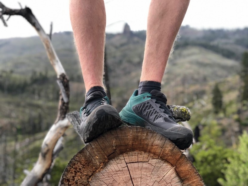 scarpa spin ultra - the scarpa spin ultra are comfortable, highly protective shoes that...