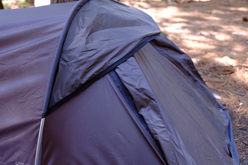 rei co-op superlight - the zipper covers are a major weakness in the otherwise weather...
