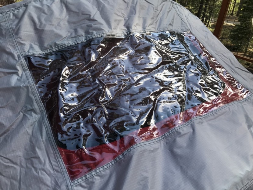 yakima skyrise medium - the windows on top of the rainfly aren't quite transparent enough...