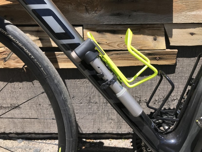 bontrager air support - the air support is one of the more compact frame pumps in our review.