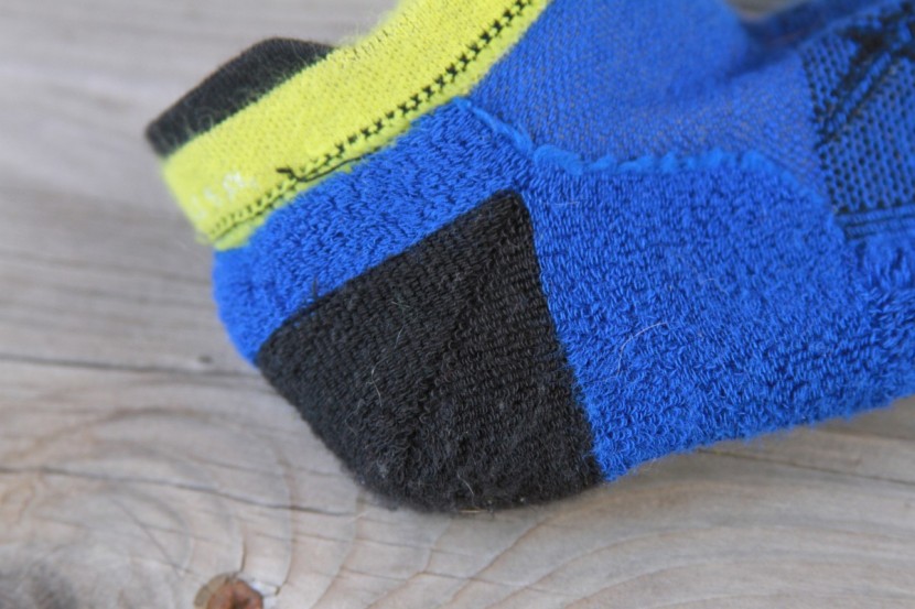 darn tough coolmax vertex ultra-light - the cushioning is located in all the right places, including at the...