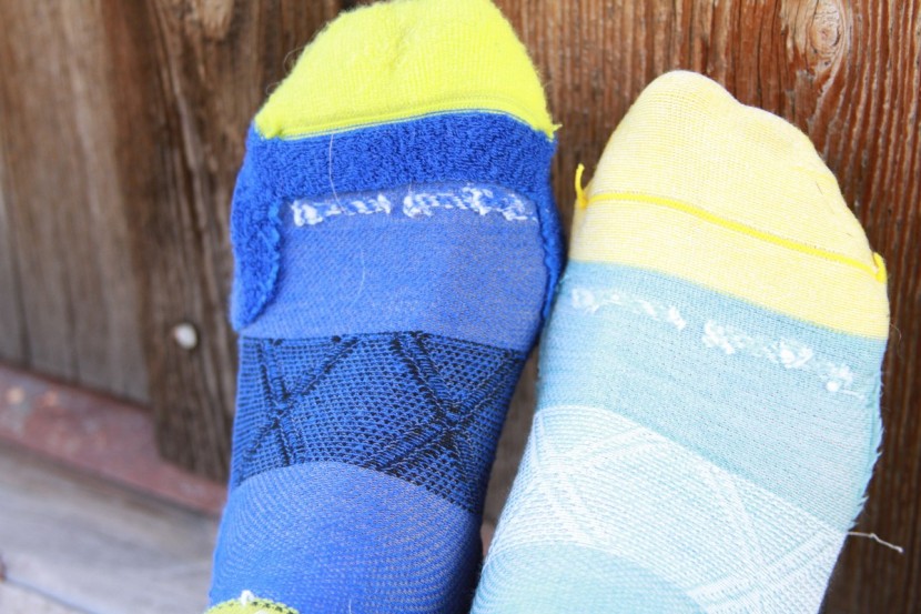 running socks - here we look at the differences in women's vs. men's socks. women's...