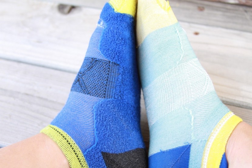 darn tough coolmax vertex tab no show ultra-light cushion - a comparative look at the darn tough vertex coolmax cushion (left)...