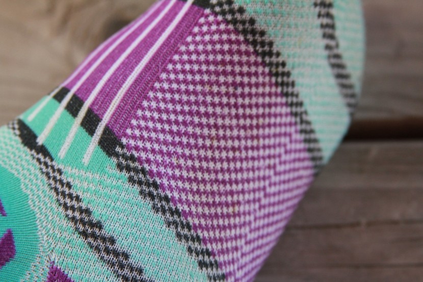 swiftwick aspire zero - unfortunately, the fibers underfoot aren't very grabby and do slip...