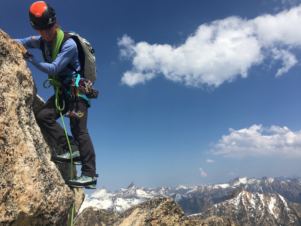 black diamond blitz 28l - we loved the blitz 28 for steep alpine rock routes.