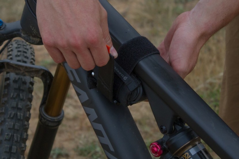 blackburn switch wrap - the velcro strap makes for easy installation.