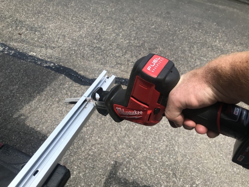 for many models you are required to cut the mounting tracks to mount...