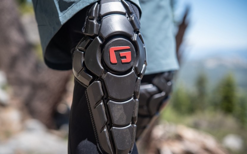 g-form pro-x2 - the plated armor on the front of the pads offers unique aesthetics...
