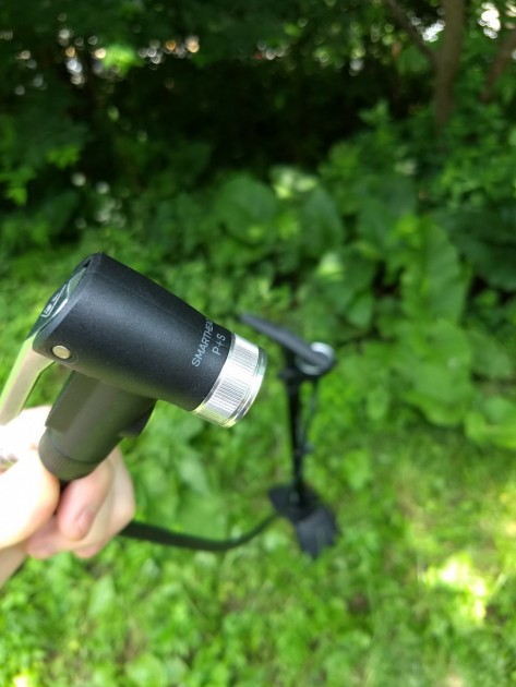 topeak joeblow pro x - the smarthead, pictured far, far away from the pump thanks to an...