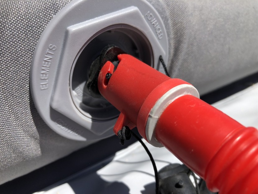 you'll need two pump adapters for inflation.