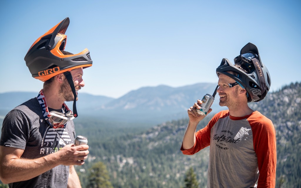 downhill helmet - downhill helmet testing is hard work. we promise.