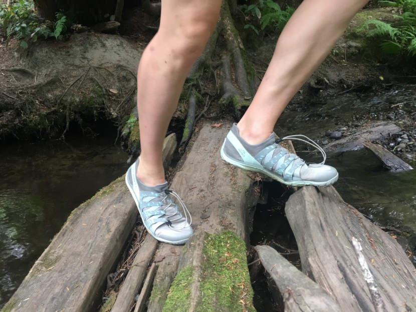 merrell trail glove 5 3d for women - the merrell trail glove 5 3d kept our feet happy in all kinds of...