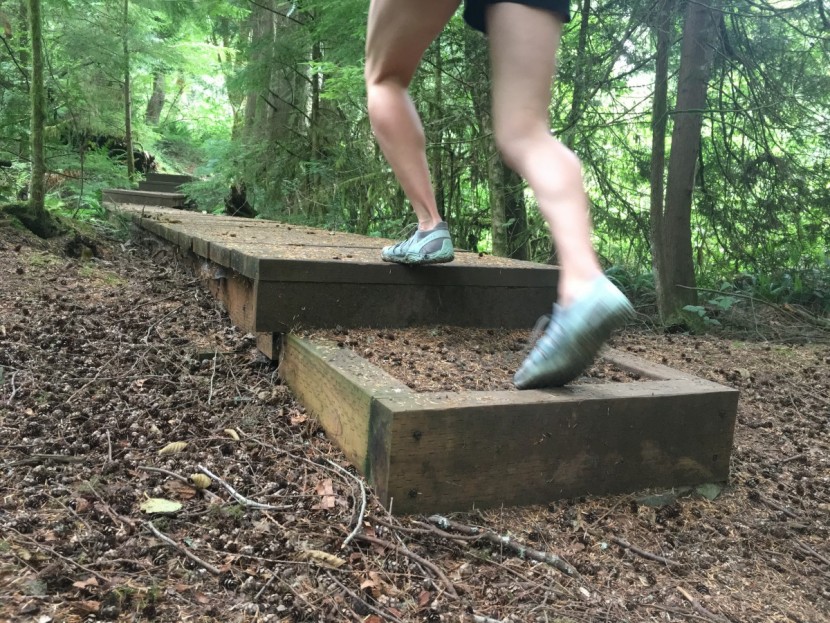 merrell trail glove 5 3d for women - the trail glove 5 3d is at home on a variety of trail types.