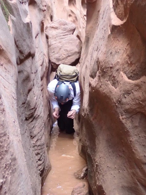 with a simple, minimalist design, the scrambler can fit in tight...