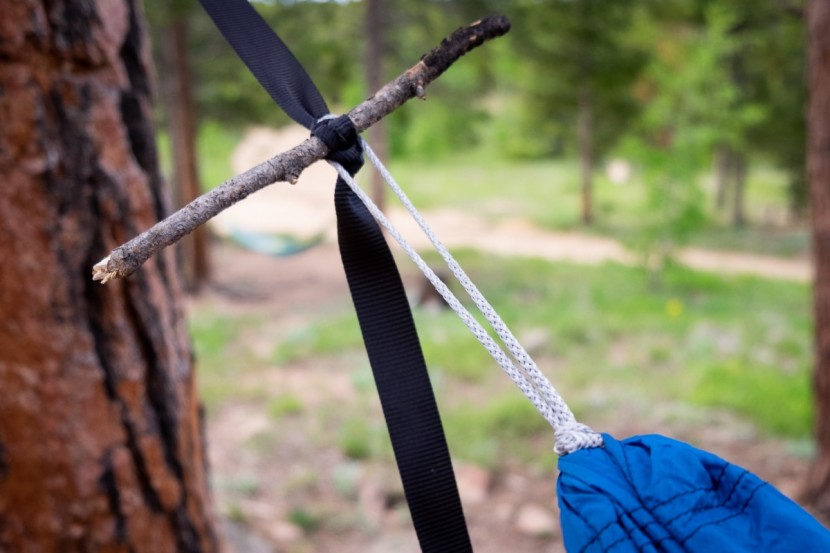 hammock - using a marlin spike means you won't carry the weight of added...