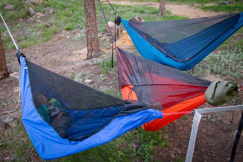 hammock - these three shelter hammocks all offer asymmetric positioning, bug...