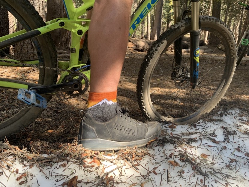 ion raid amp ii - we even got to try our shoes on snow in july