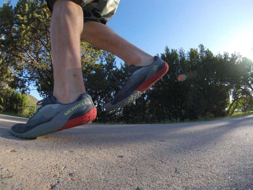 merrell vapor glove 4 - across any surface type, this shoe metaphorically keeps you on your...