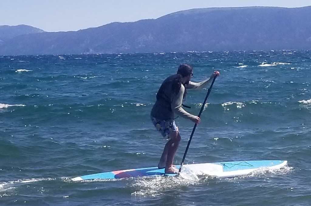 bic sport tough-tec cross - the cross' bulk makes it a little slow to turn.