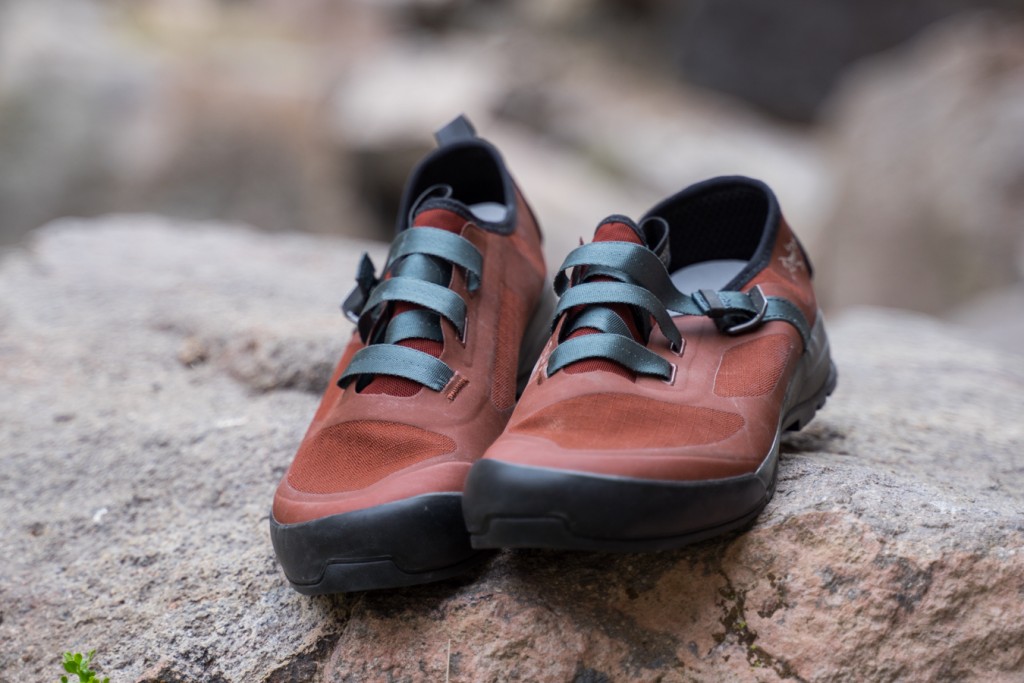 arc'teryx arakys - the easy on and off strap system kind of remind our testers of chaco...