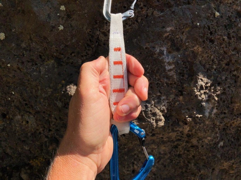 petzl ange finesse - while the ange finesse has a tapered sling, shown here, that is...