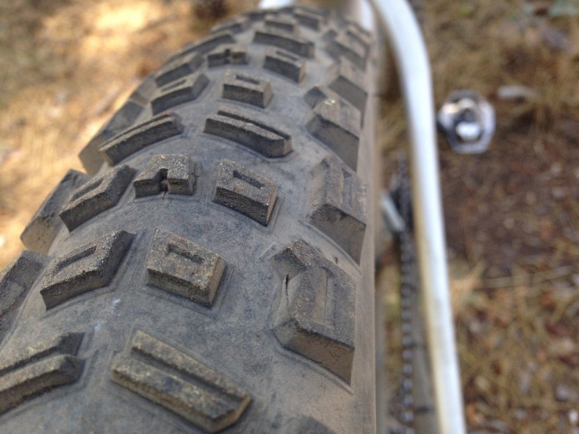 specialized purgatory grid - we started to see a little bit of deterioration on the tread after...