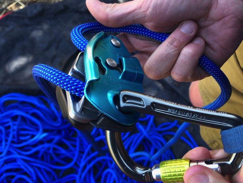 locking carabiner - the rhino is great for belaying with a grigri because of its simple...