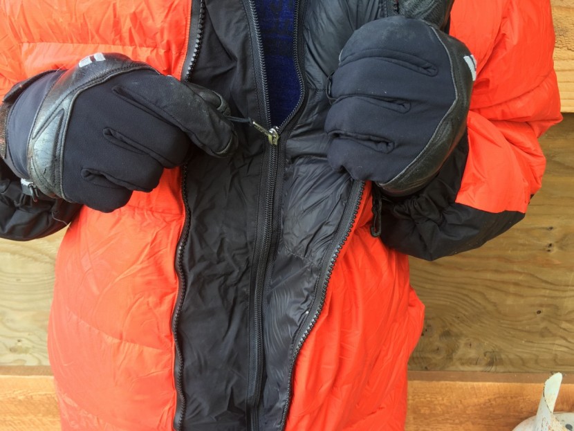 feathered friends khumbu down parka - we appreciated the internal front zipper, which adds warmth to the...