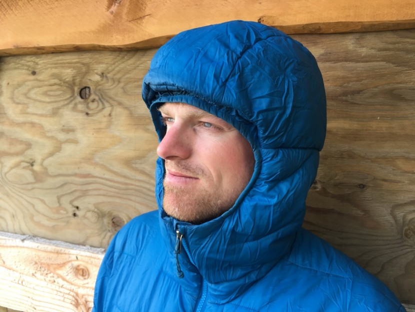 patagonia macro puff hoody - this jacket features a well-designed hood that fits well over a hat...