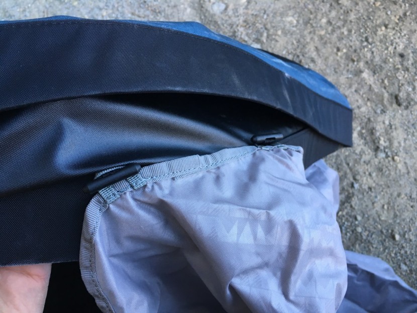 mammut crag - the removable tarp makes the crag a more versatile pack.