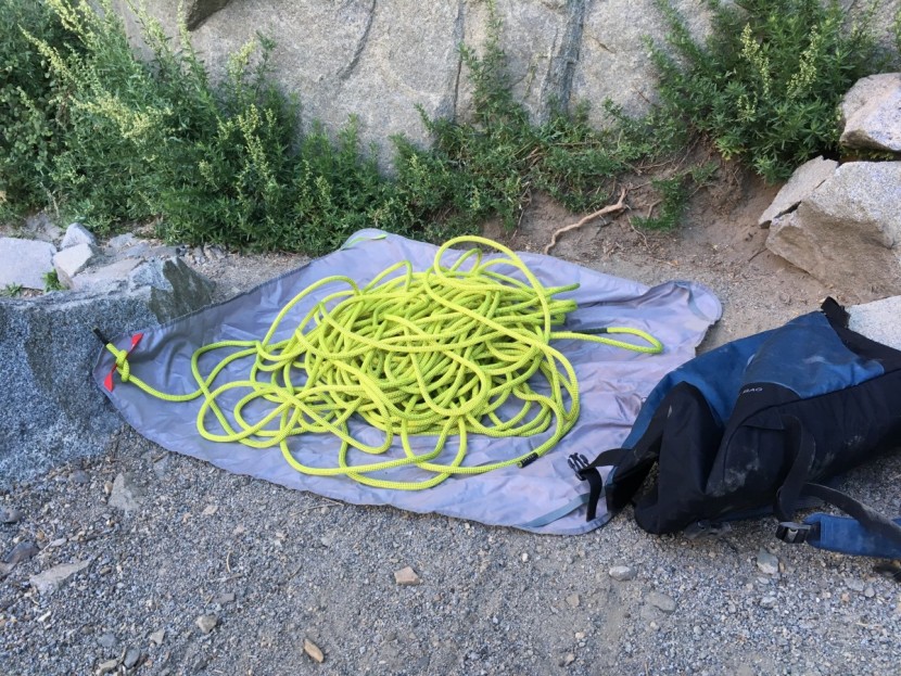 mammut crag - despite having one of the smaller tarps in our review, there is...