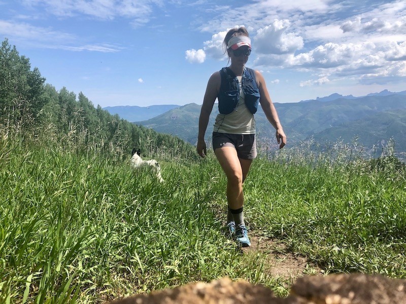 smartwool phd pro light crew - we wore it while running on a hot day in the mountains. the result...