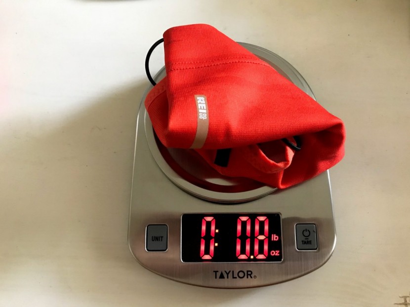 rei co-op on the trail - this model is a featherweight compared to some others that we tested.