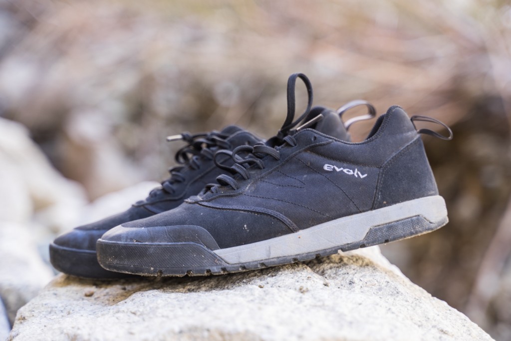 evolv rebel - these kicks provide the friction you need at the crag and the style...