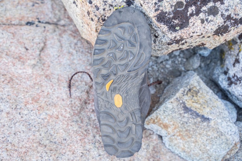 scarpa crux - though shallow, we felt secure on all sorts of terrain with this...