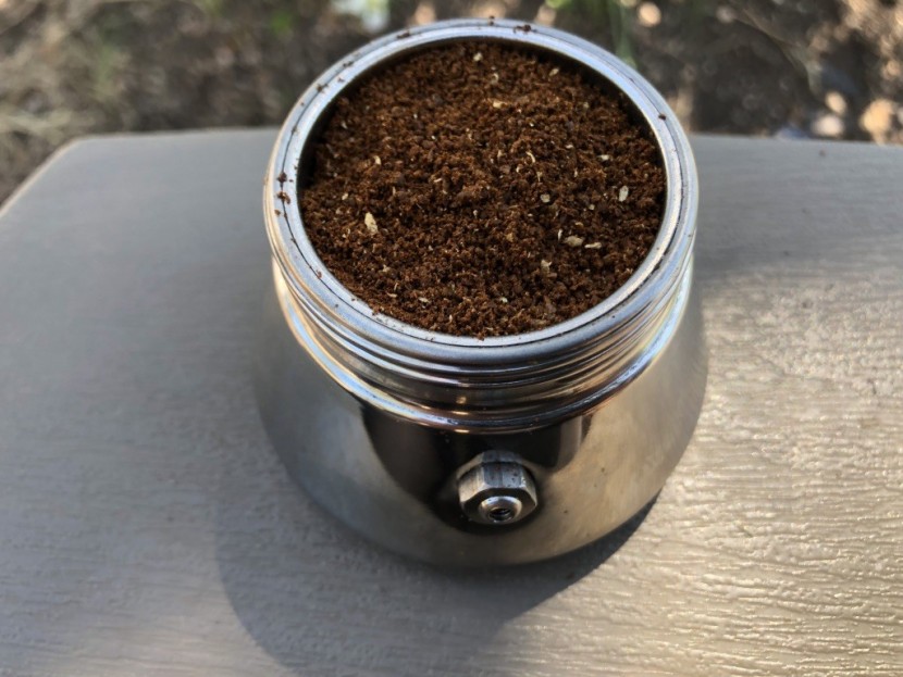 gsi outdoors miniespresso - fresh ground coffee ready to go in our miniespresso. it doesn't take...