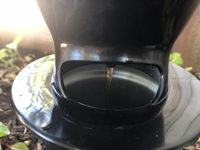 melitta 1-cup pour-over - the view-hole in the base of the melitta is our favorite feature -...