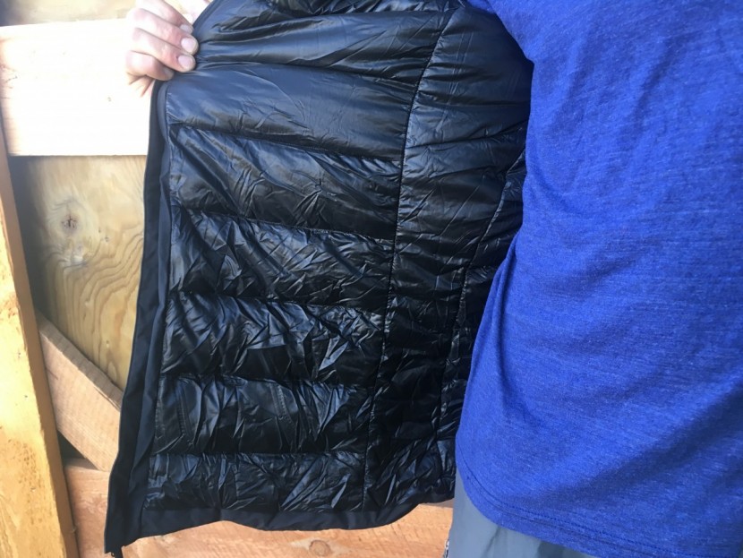 arc'teryx camosun parka - the camosun's down baffling is warm enough for almost any winter...