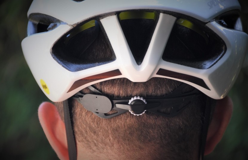 bike helmet - many helmets have an adjustable head strap to fit securely on your...