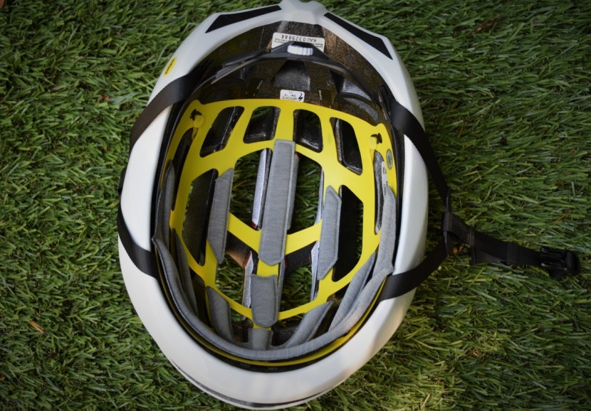 specialized airnet mips - the drirelease merino wool pads are very comfortable.