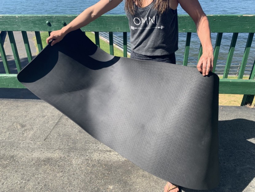 clever yoga better grip - you can see the texture has been completely worn away on half of the...