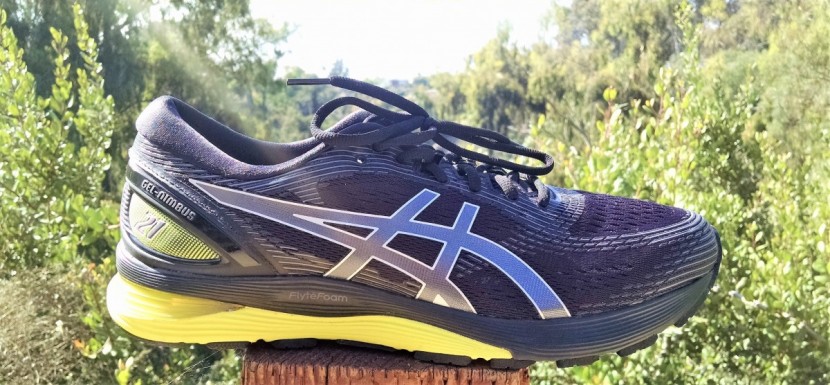 asics gel-nimbus 21 - this model has a bit of ventilation, but it's a warmer shoe that...