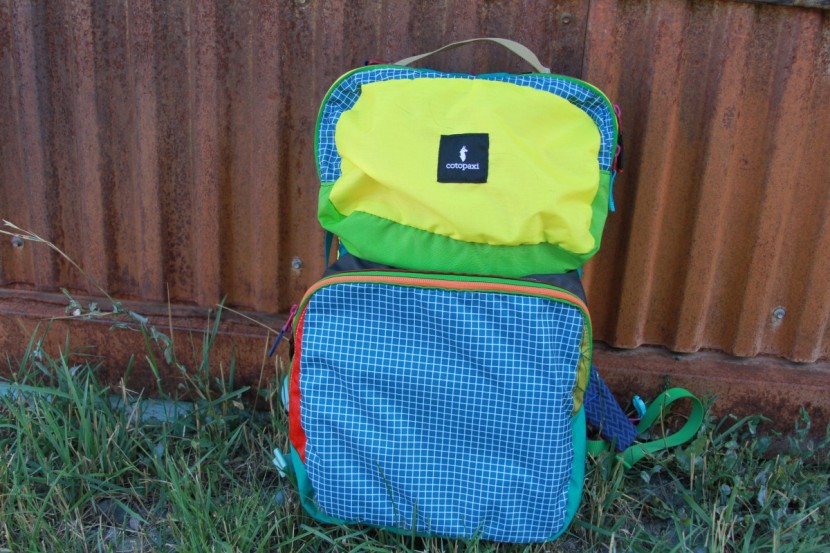 cotopaxi tasra 16l - a look at the external storage. the two front zippered pockets offer...